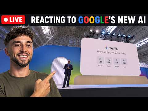 Reacting to Google's "Gemini at Work" Launch: BEST AI PLATFORM!!