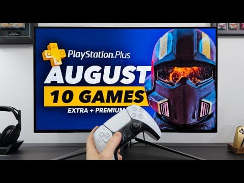 PlayStation Plus Extra and Premium (August 2026)