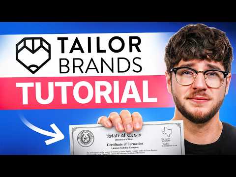 Tailor Brands LLC Tutorial: How to use Tailor Brands to Start an LLC in 2026