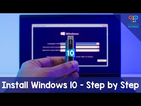 How to Install Windows 10  (Step by Step Guide)