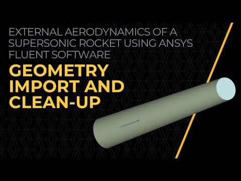 Geometry Import and Clean-Up – Lesson 1