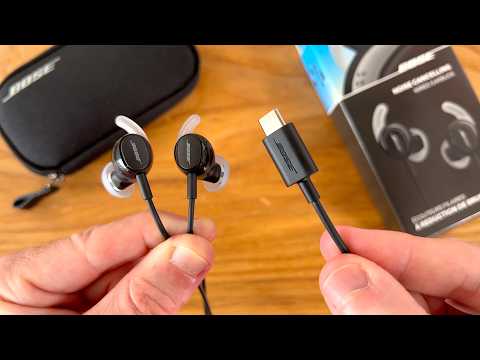 Bose Noise Cancelling Wired Earbuds Unboxing & First Impressions!