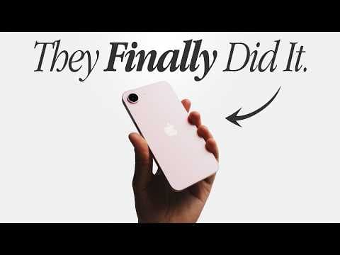 yes the iPhone 17e is worth it.