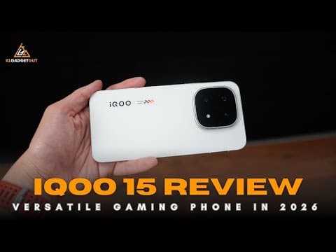 iQOO 15 Review: Most versatile gaming phone in 2026!