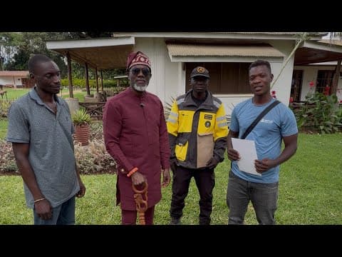 Tanzania National Parks Officially Present My Certificate For Reaching Mount Kilimanjaro's Summit