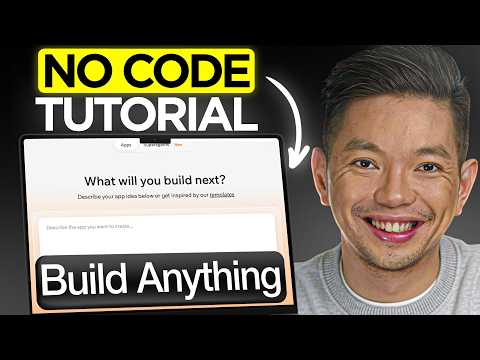 No Code Tutorial for Beginners 2026: Build ANYTHING Without Coding
