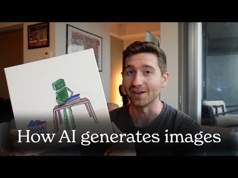 How AI generates images