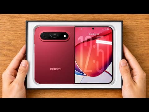 Xiaomi 18 Fold Hands On Video
