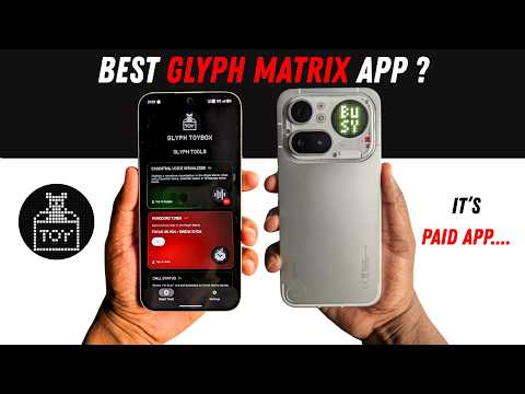 This Paid Glyph Matrix App is Actually Good 🔥| Nothing Phone (4a) Pro