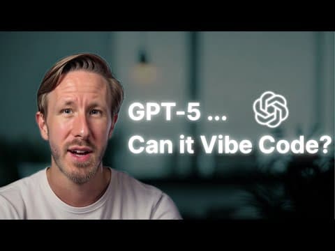 GPT-5 Just Dropped: Here’s What it Can Build