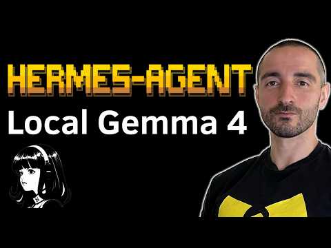 Hermes Agent with Gemma 4 | Local Installation & Setup with llama.cpp | 🔴 Live