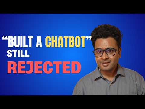 Why “Built a Chatbot” Still Gets You Rejected in Senior AI Interviews