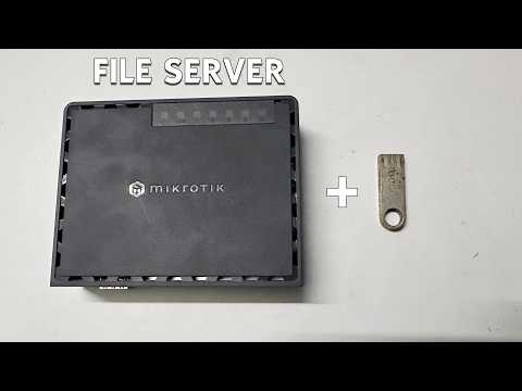 Don't Buy a NAS! Turn Your MikroTik Router into a Storage Server