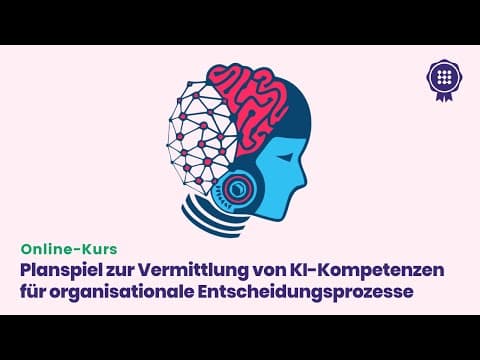 Planspiel KIKOEP: Kostenloser Online-Kurs auf dem KI-Campus