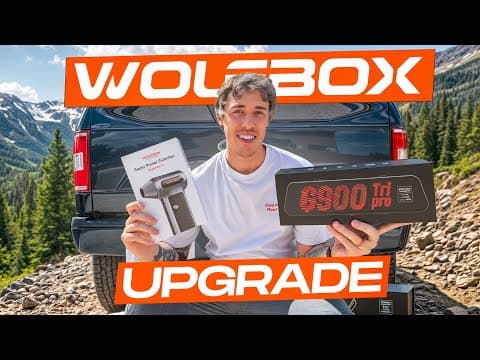Upgrading My Truck With The Wolfbox G900 TriPro Camera