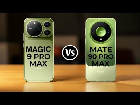 Honor Magic 9 Pro Max Vs Huawei Mate 90 Pro Max