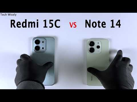 Redmi 15C vs Redmi Note 14 - Speed Test