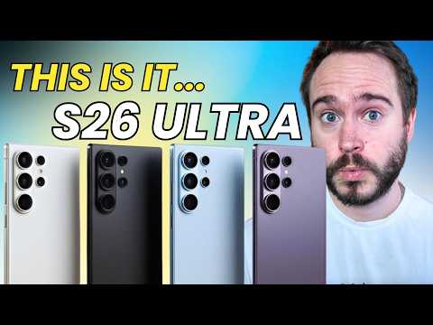 S26 Ultra: Battery, Cameras + a CRAZY new feature
