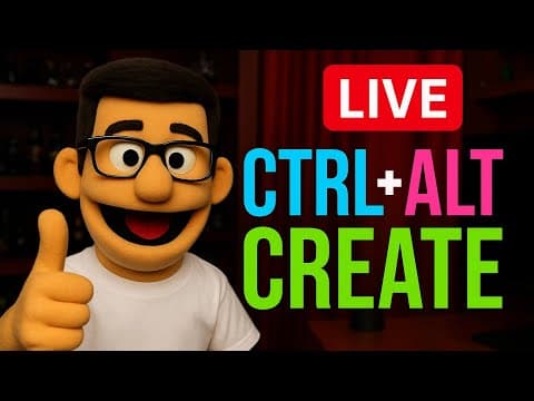 ctrl+alt+create live: Learn How to Vibe Code Your Own App Now!