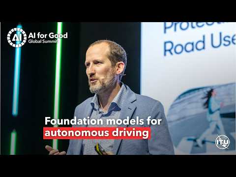 Foundation models for autonomous driving