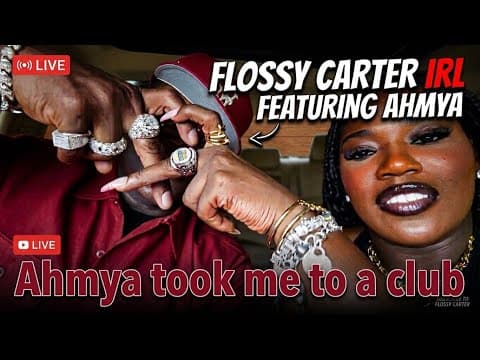 Flossy Carter IRL - 4th of July Fun with @ahmyairl