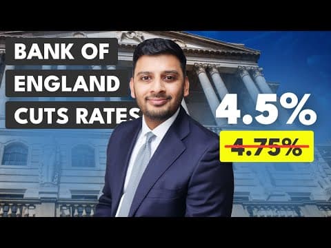 The Bank of England Just Cut Interest Rates – Here's What It Means for You