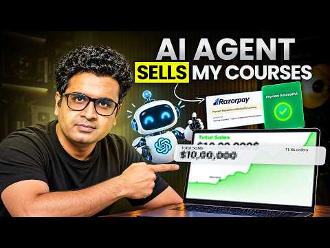 I Built an AI Agent That Can Sell My Courses Using Razorpay MCP - @Razorpayindia @razorpayrize