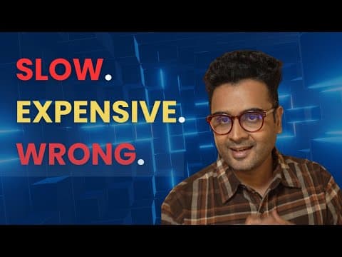 Your LLM System Is Slow, Expensive, and Wrong You’re on the Wrong Side of the Cost-Latency Frontier