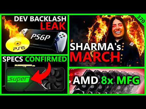 Nvidia RTX 50 SUPER, PS6 Disc Dev Backlash Leak, XBOX Reset, AMD 8x MFG FSR 4.1 | Broken Silicon 370