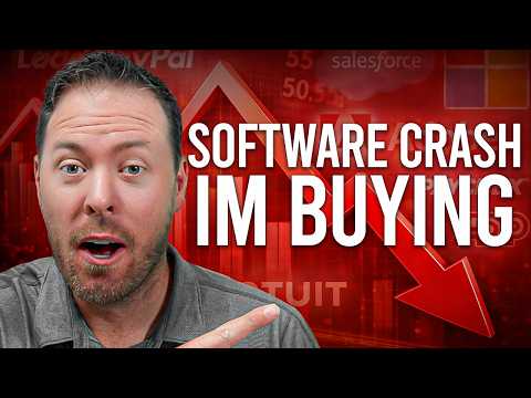 Software Stocks are CRASHING...I Bought These 4 Stocks