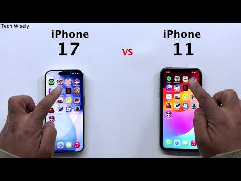 iPhone 17 vs 11 - Speed Test