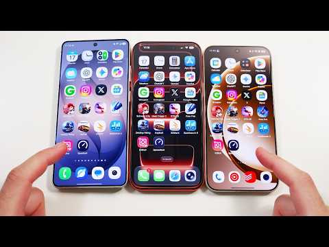 Galaxy S26 Ultra vs iPhone 17 Pro Max vs OnePlus 15 Speed Test
