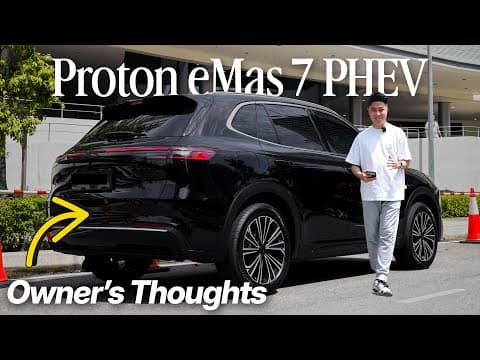 Proton eMas 7 PHEV Owner's Review: The Driving Experience So Far.