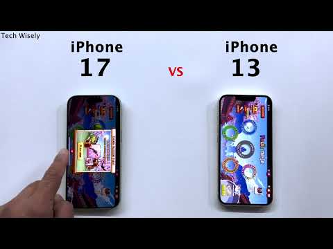 iPhone 17 vs 13 - Speed Test
