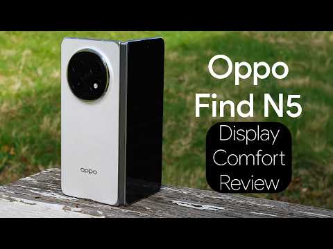 Oppo Find N5 PWM and dithering display comfort review