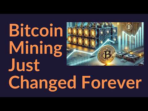 Bitcoin Mining Just Changed Forever