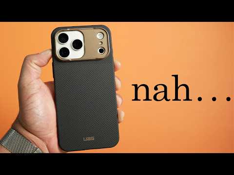 Don’t Buy This $100 iPhone 17 Pro Max Case...UAG Kevlar Fiber!