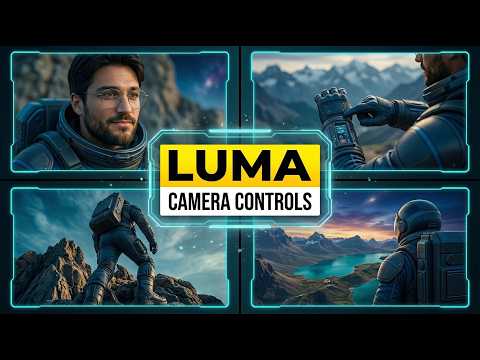 Luma AI Dream Machine Full Tutorial — Text to Video, Camera Controls & Free Usage