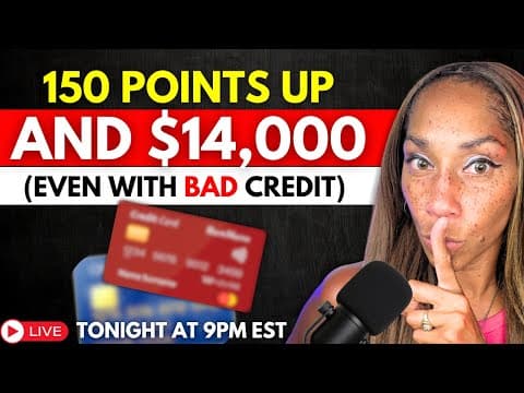 How To Get HIGH LIMIT Credit Cards (Even With BAD Credit) & Make Money