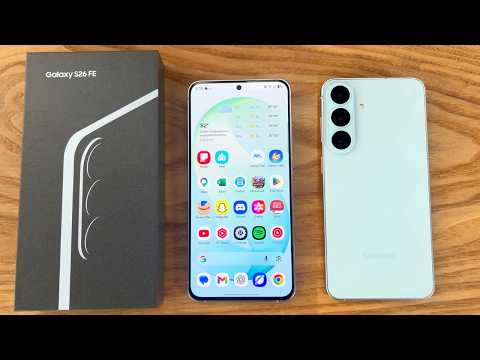 Samsung Galaxy S26 FE Unboxing & First Impressions!