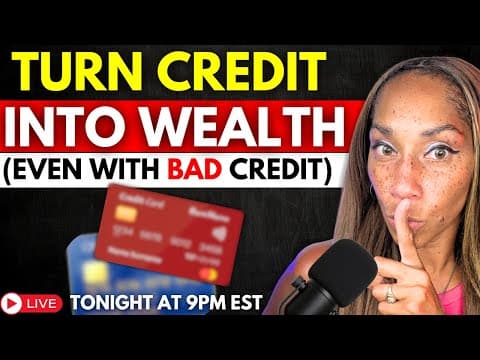 How To Turn High Credit Limits Into Generational Wealth (Even With Bad Credit)