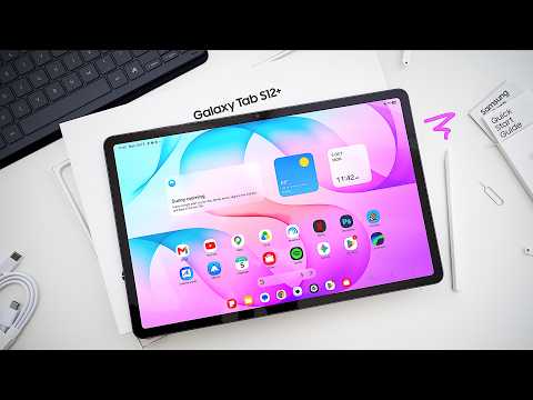 Samsung Galaxy Tab S12+ Plus Unboxing & Hands-On with Book Cover Keyboard Slim