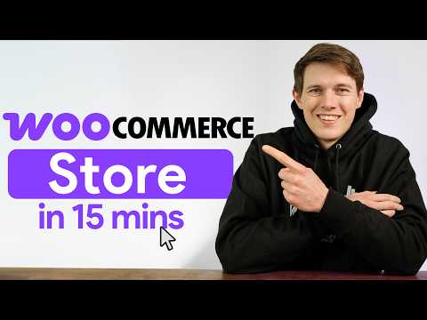 Build An eCommerce Store in 20 Minutes (WooCommerce Tutorial 2026)