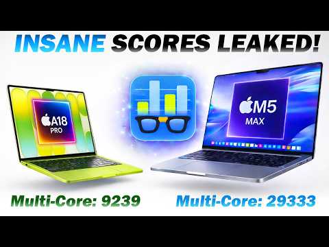 MacBook Neo & M5 Max BENCHMARK LEAK - The GeekBench Numbers Are INSANE!