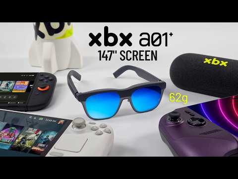 The New XBX A01+ AR Glasses Adds a 147" Screen on Your Handheld!
