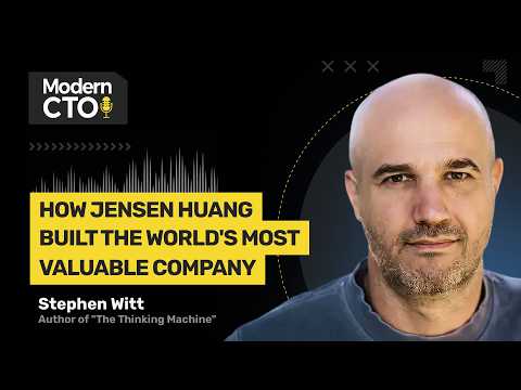 How Jensen Huang Built NVIDIA, with Stephen Witt