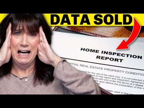 They're Selling Your Home Inspection Data