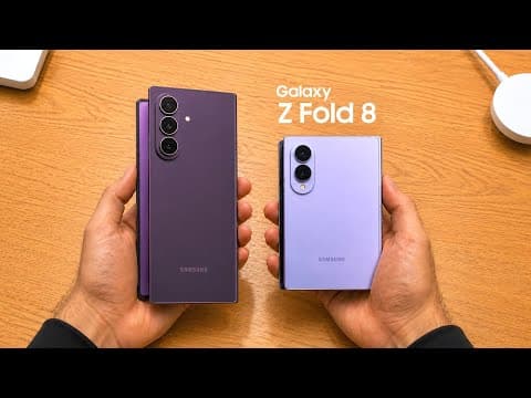 Samsung Galaxy Z Fold 8 Hands On Video
