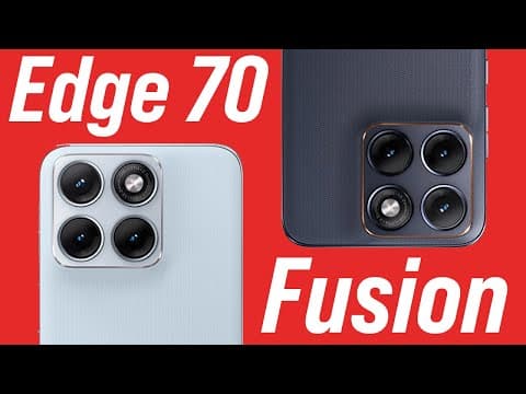 Motorola Edge 70 Fusion OFFICIAL FIRST LOOK!