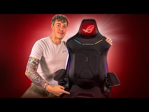 ASUS ROG Makes Gaming Chairs? ASUS ROG Courser Review